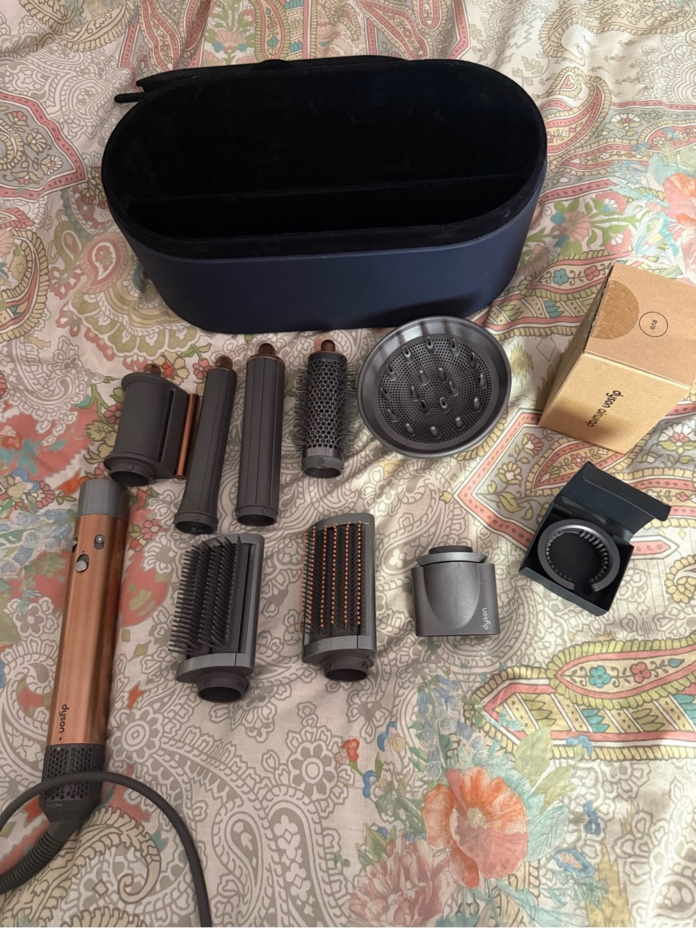 Dyson Copper Multi-Styler Set with Black Case